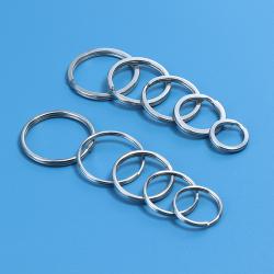 鑰匙雙環(huán)圈 鑰匙扣廠(chǎng)家 Diy飾品環(huán) 工廠(chǎng)直銷(xiāo)
